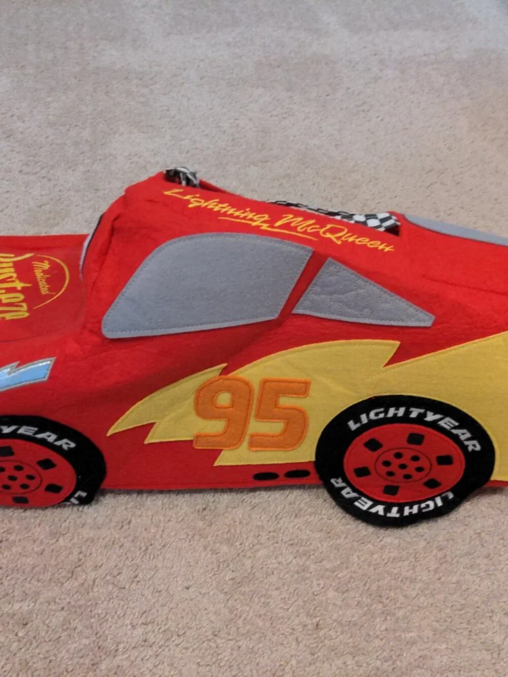Disney Cars McQueen Costume